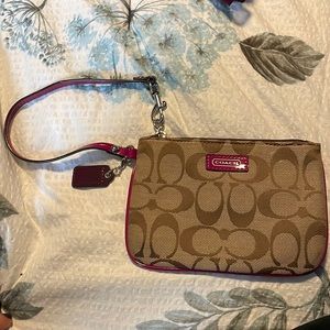 Coach wristlet